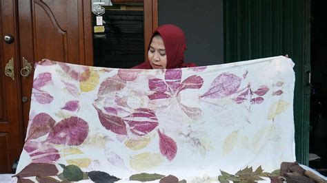 teknik batik ecoprint