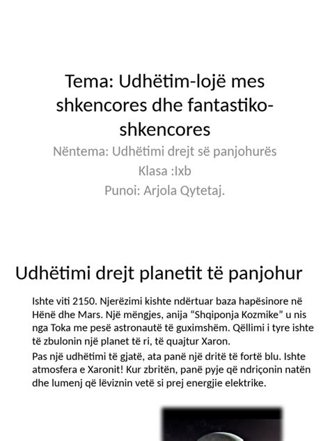 tekst fantastiko shkencor