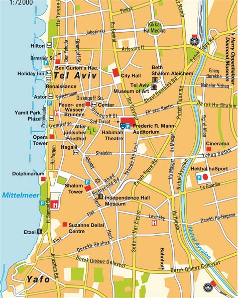 Tel Aviv On Map
