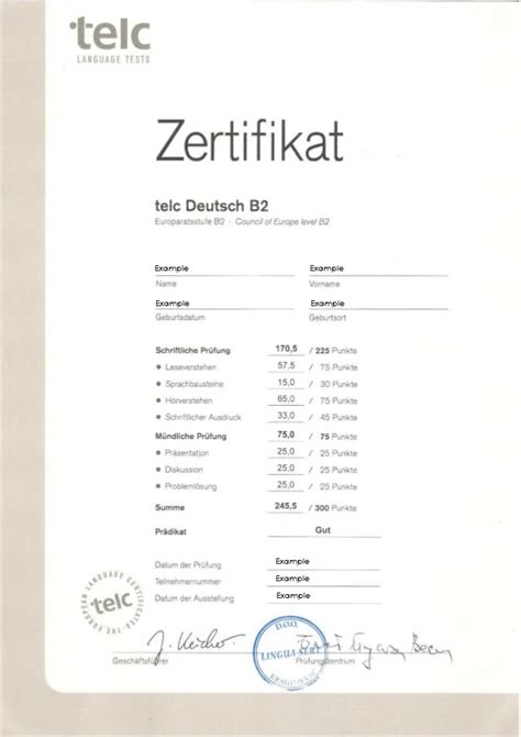 telc modelltest b2