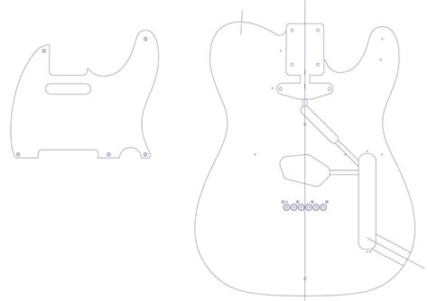 Telecaster Pdf Template
