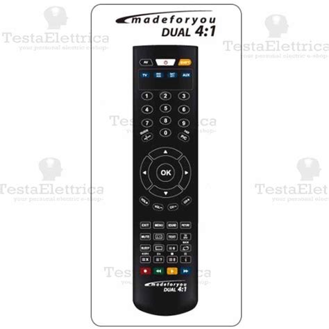 Telecomando Madeforyou 4 1 E D Uso Ebook And