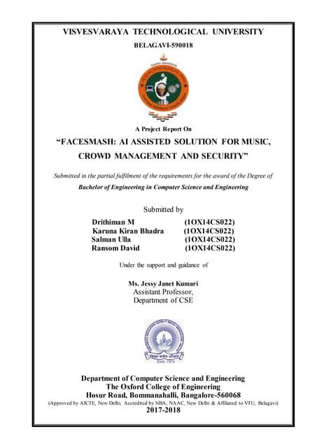 Telecommunications Engineering Final Year Project Proposal