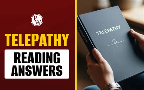 Telepathy Reading Answers