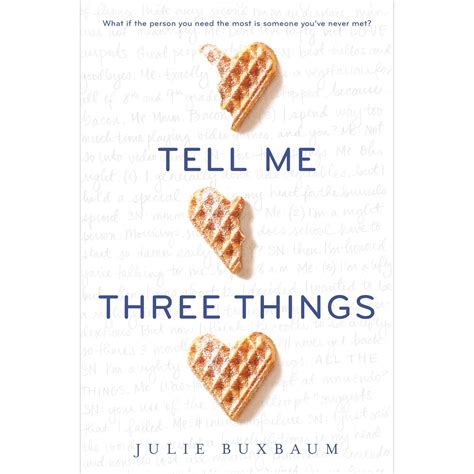 Tell Me 3 Things