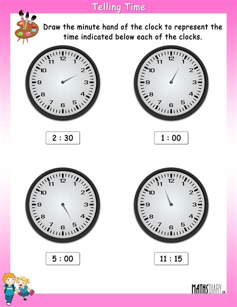 Telling Time To The Minute Worksheets Brighterly Time To The Nearest Minute Worksheet - Time To The Nearest Minute Worksheet