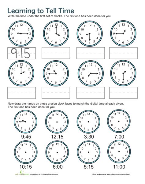 Telling Time Worksheets Planning Playtime Third Grade Telling Time Worksheets - Third Grade Telling Time Worksheets