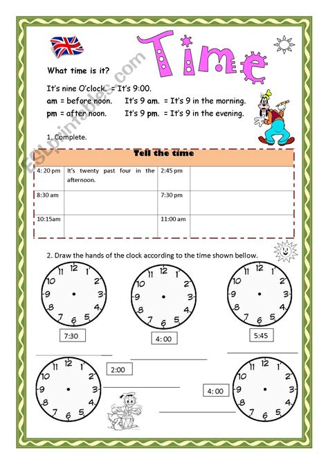 Telling Time Worksheets Superstar Worksheets Time To The Half Hour Worksheet - Time To The Half Hour Worksheet
