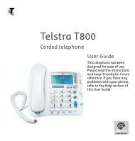 Download Telstra Home Phone User Guide 