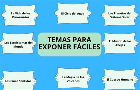 Temas Para Exponer