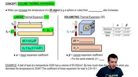temperature heat and expansion test multiple choice