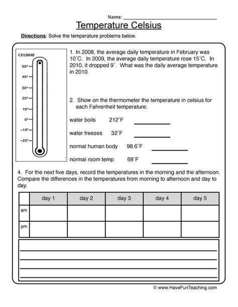 Temperature Math Problems Page 14 Temperature Math - Temperature Math
