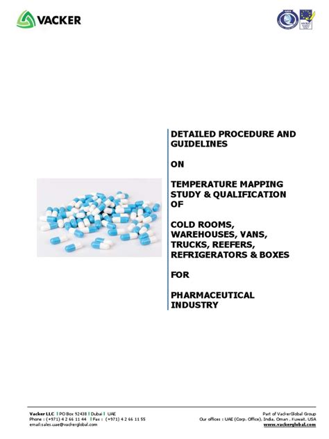 temperaturemappingstudyprotocolprocedure.pdf Refrigeration