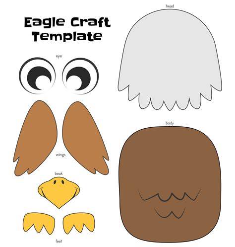 template for an eagle beak