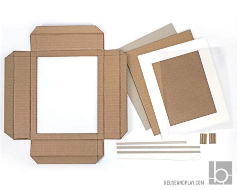 Template For Cardboard Frame