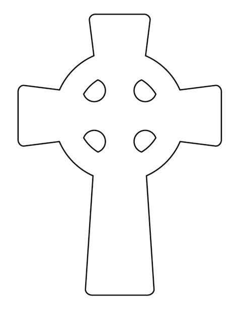 Template For Celtic Cross