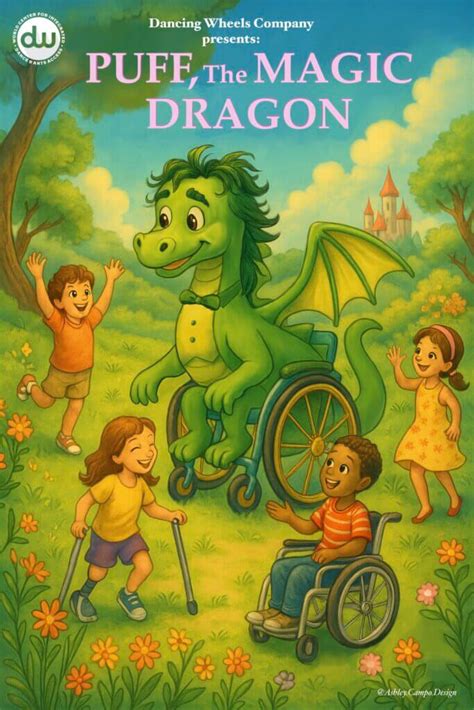 Template For Puff The Magic Dragon