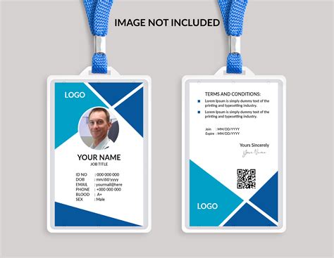 template id card perusahaan listrik