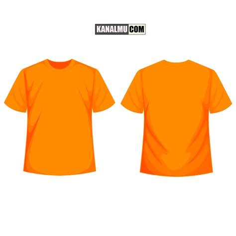 Template Kaos Polos Depan Belakang  Design T Shirt Template Photoshop - Template Kaos Polos Depan Belakang