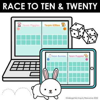 Ten Frames Board Game Race To 100