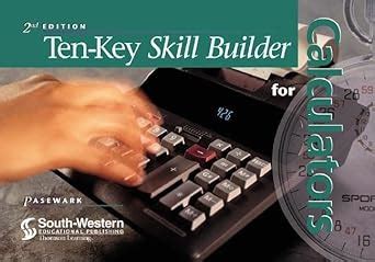 Ten Key Skill Builder For Calculators
