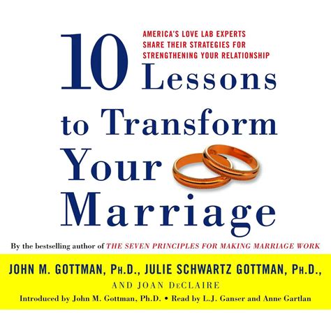 Ten Lessons To Transform Your Marriage