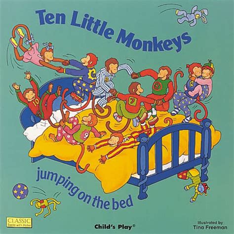 Read Ten Little Monkeys Jumping On The Bed Classic Books With Holes 