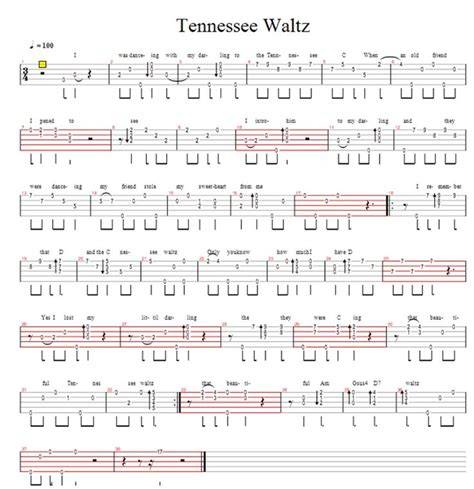 tennessee banjo man tab
