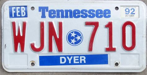 tennessee plates