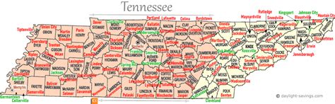 tennessee time zone