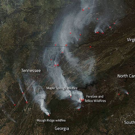 tennessee wildfire