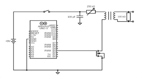 Tens Machine Circuit Schematic