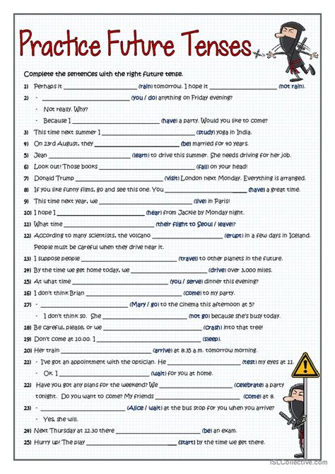 Tenses B1 Pdf Worksheets Grammar Tense Worksheet - Grammar Tense Worksheet