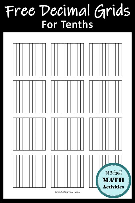 tenths grids blank