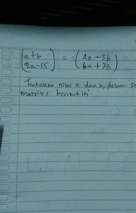 TENTUKAN NILAI A DAN B：19 Contoh Soal Persamaan Kuadrat Lengkap dengan Pembahasannya