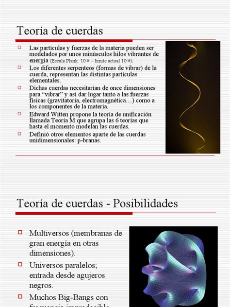 Teoría De Cuerdas