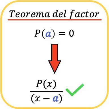 Teorema Del Factor