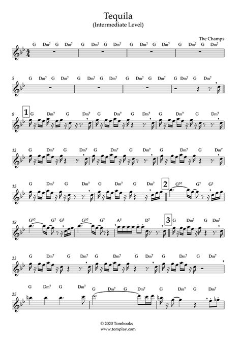 tequila for sax