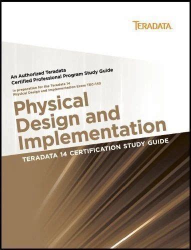 teradata physical design and implementation
