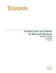 Teradata Utilities Reference Manual