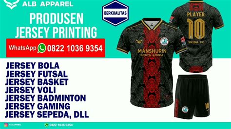 Terkeren Wa 0822 1036 9354 Distributor Jersey Printing Kaos Futsal Keren - Kaos Futsal Keren