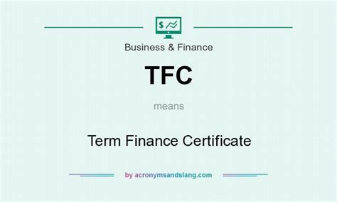 Term Finance Certificate