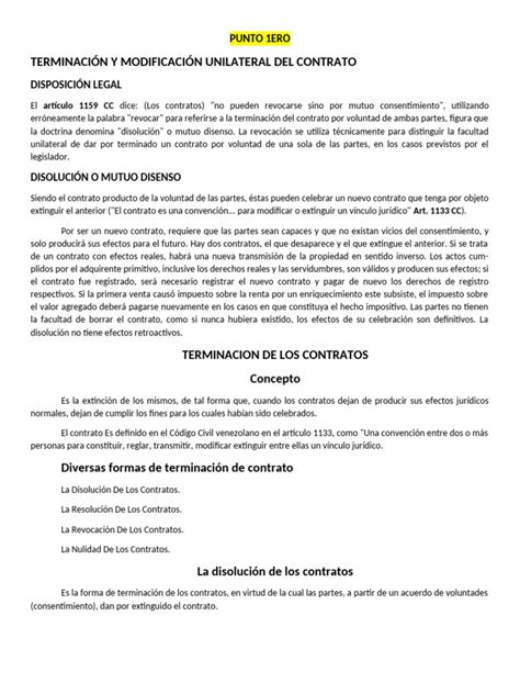 Terminacion De Cc