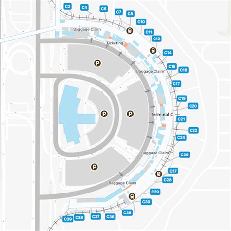 Terminal Map Dfw
