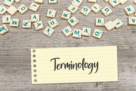 terminology explanation
