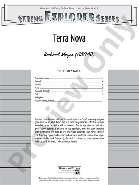Terra Nova Scaled Score Conversion Chart