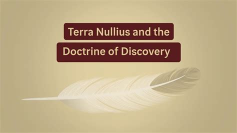 Terra Nullius Meaning