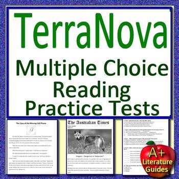 Full Download Terra Nova Test Prep And Practice 