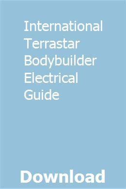 Read Online Terrastar Bodybuilder Guide 