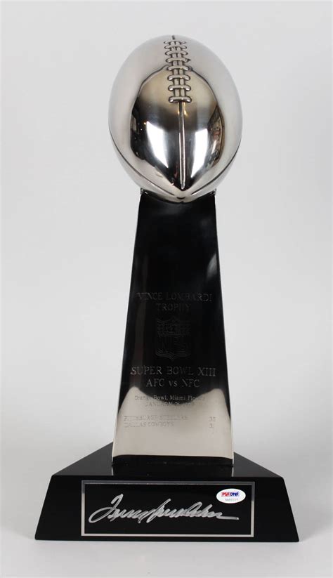 Terry Bradshaw Super Bowl Trophy